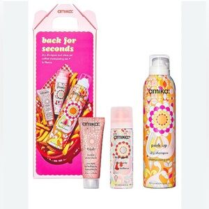 AMIKA BACK FOR SECONDS PERK UP HOLIDAY HAIR GIFT SET (trio)NEW